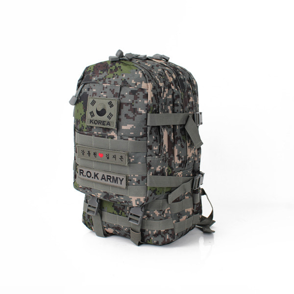 몰리어썰트 백팩 40L 디지털 / 군용 군인가방