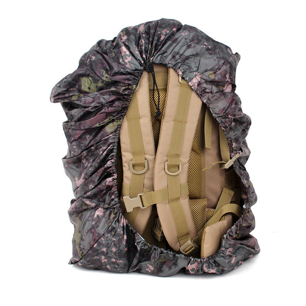 안전 야광 배낭커버 / 군인 군용 가방