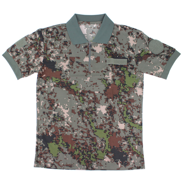 쿨론 넥카라 반팔 티셔츠 국방 / 군인 군용 군대 티셔츠