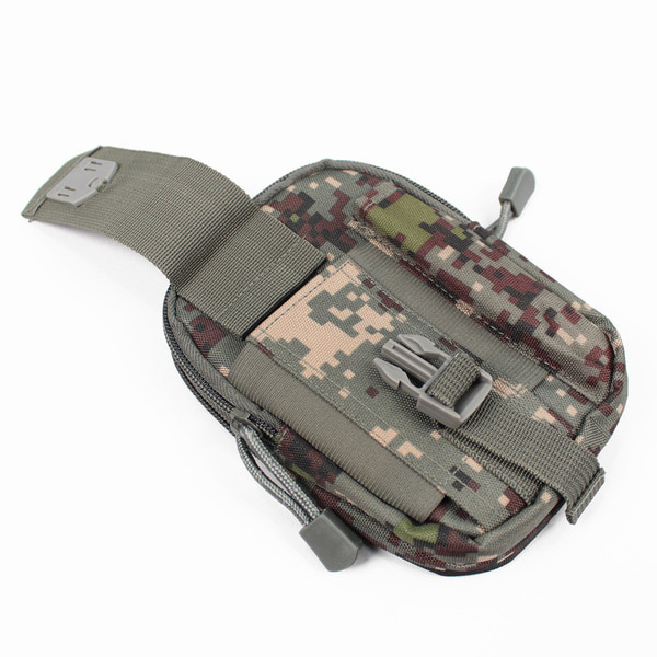 미니 핸드폰 파우치 (고급형) 군인 군용가방 허리쌕 벨트 보조가방
