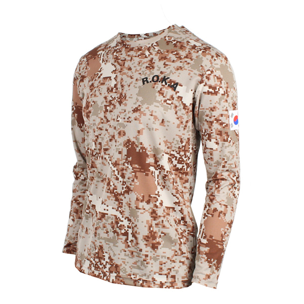 쿨론 스포츠웨어 ROKA 로카긴팔티 ACU 로카티 / 군인 군용 군대 티셔츠