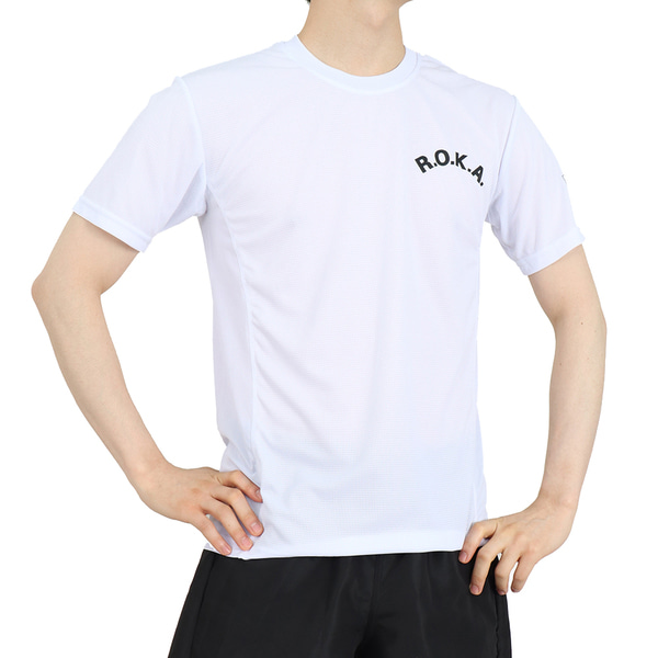 쿨론 3D 메쉬 로카반팔티 흰색 ROKA 로카티 / 군인 군용 군대 티셔츠