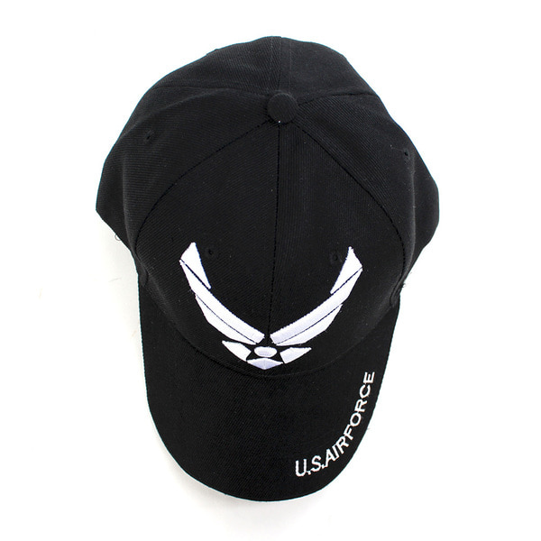 밀리터리 볼캡 U.S.AIRFORCE 검정   군인 군용 모자