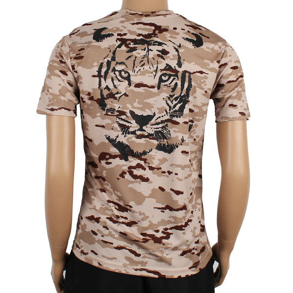 쿨론 KMZ 호랑이 반팔티 ACU   군인 군용 티셔츠