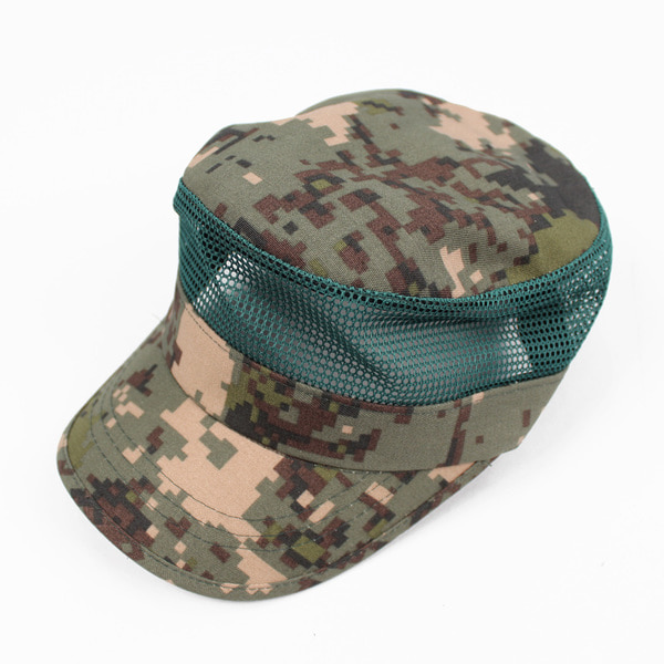 군모 망사형 디지털 군인 군대 군용 모자