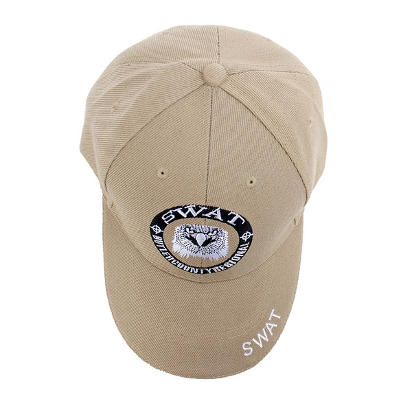 밀리터리 볼캡 SWAT 독수리 베이지   군인 군용 모자