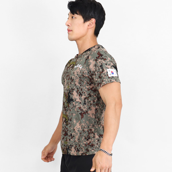 쿨드라이 ROKA 로카반팔티 디지털 로카티 군인 군용 군대 티셔츠