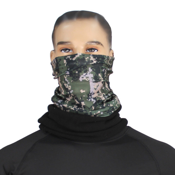 방한기모버프 해병디지털   군인 군용 마스크