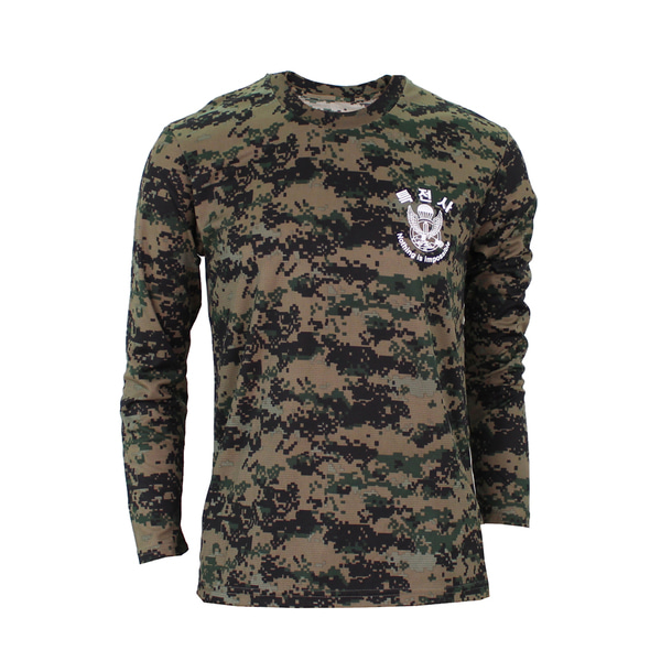 쿨론 특전사 로카긴팔티 디지털 로카티 군인 군용 티셔츠