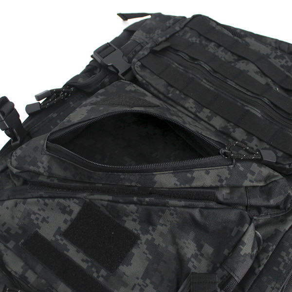 군인가방 몰리 3 대용량백팩 50L 검정디지털 대용량 군용 군대 전술 로카 출타 가방
