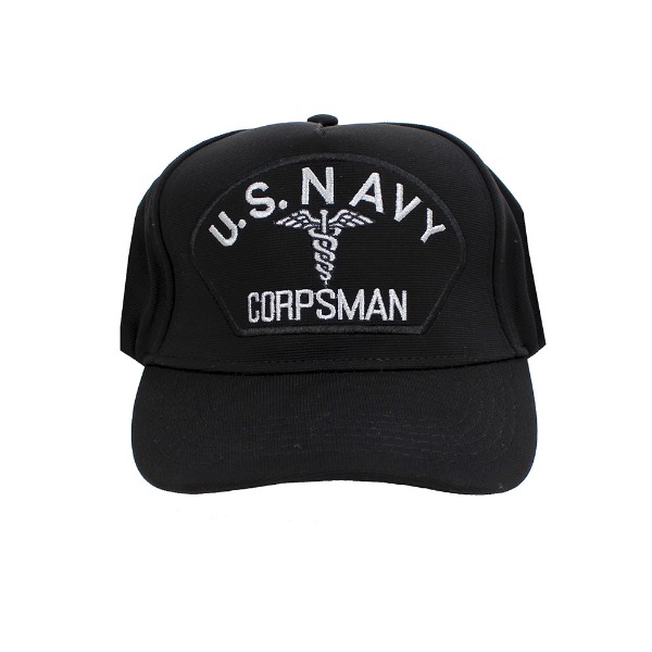 밀리터리 볼캡 U.S.NAVY  검정   군인 군용 모자
