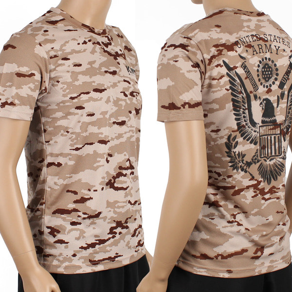 쿨론 KMZ 독수리 반팔티 ACU / 군인 군용 티셔츠